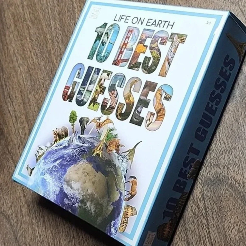 Hapinest Life On Earth 10‎ Best Guesses Card Game, Ages 5+, NEW